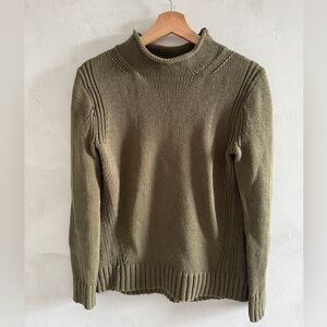 J. Crew - Vintage Roll Neck Sweater - Olive Green